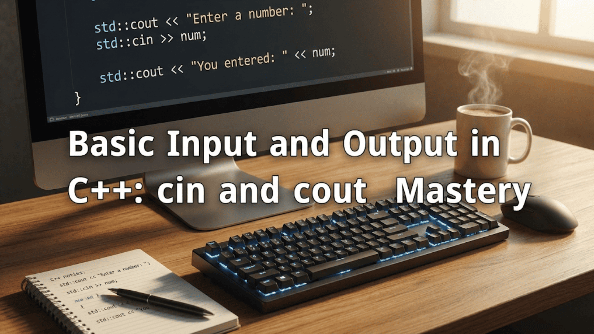 Basic Input and Output in C++: cin and cout Mastery