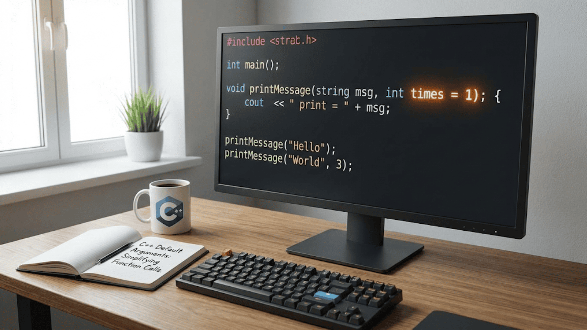 Default Arguments in C++ Functions: Flexible Function Calls