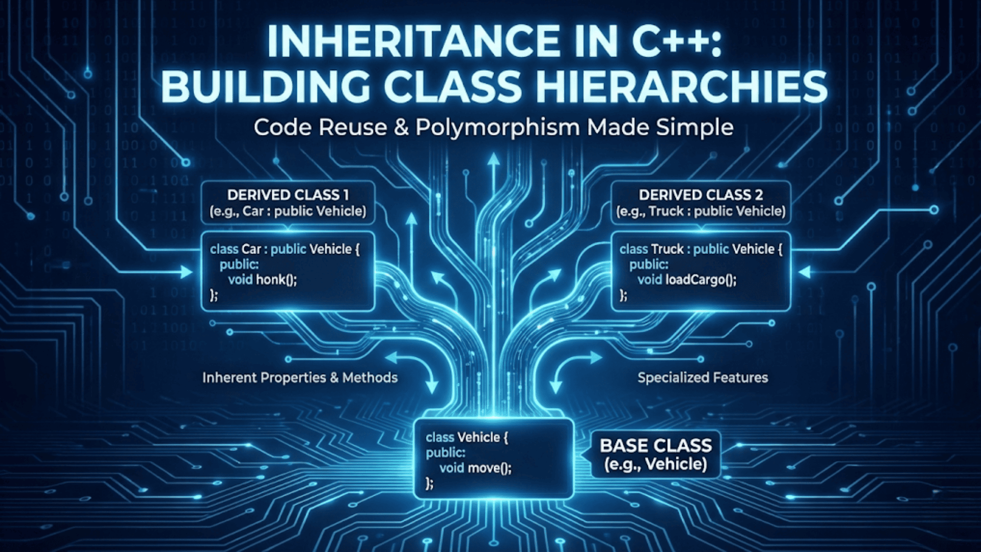 Inheritance in C++: Building Class Hierarchies