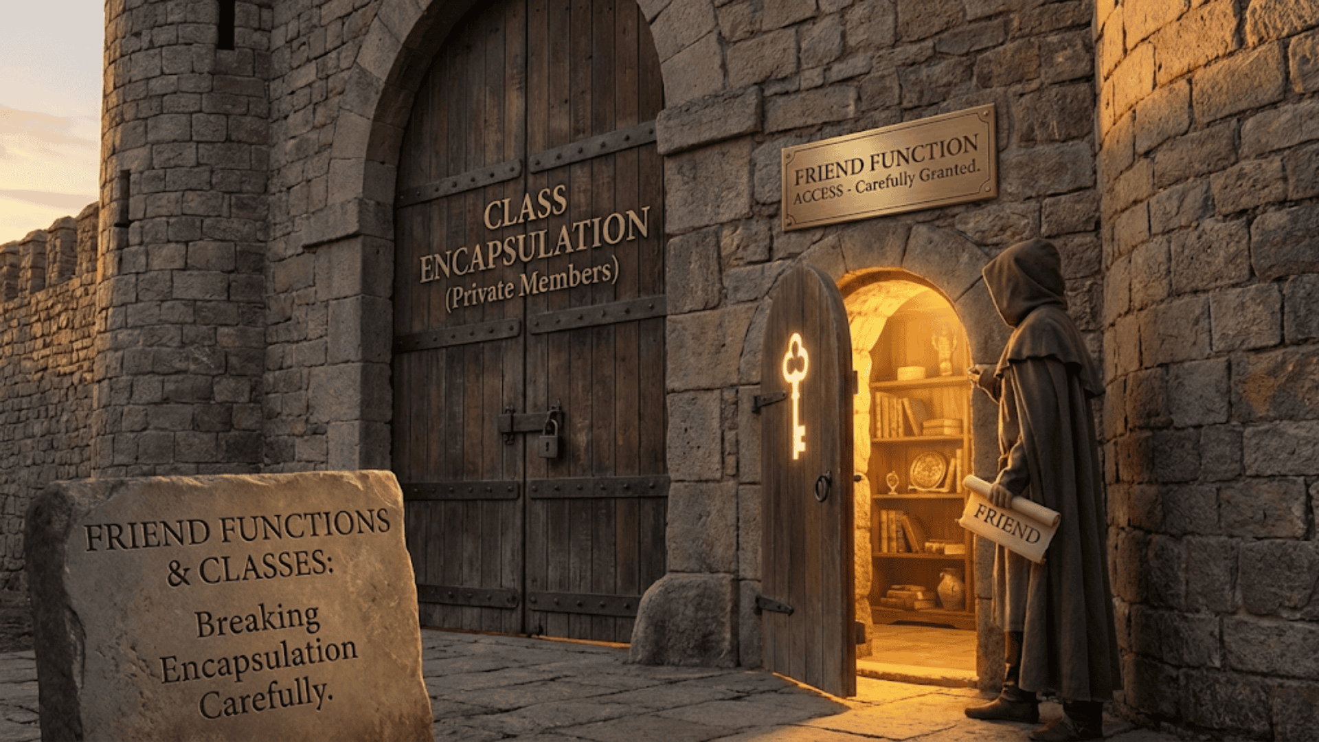 Friend Functions and Classes: Breaking Encapsulation Carefully
