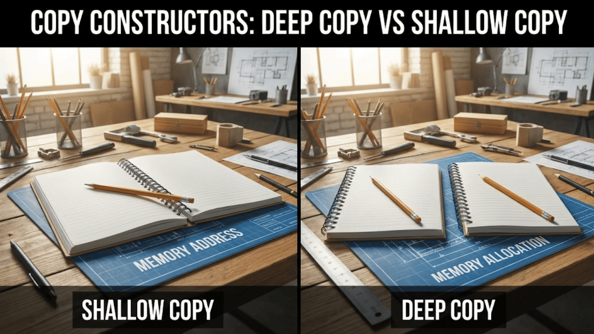 Copy Constructors: Deep Copy vs Shallow Copy
