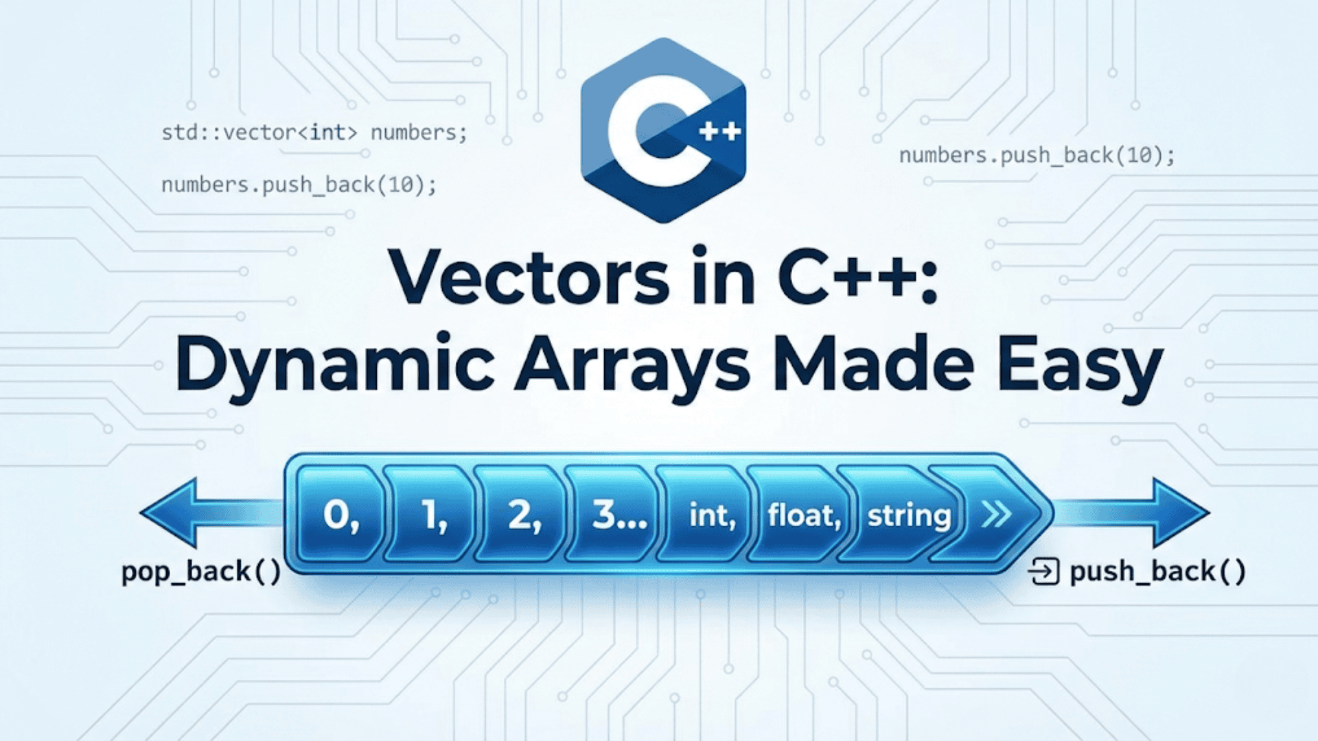 Vectors in C++: Dynamic Arrays Made Easy
