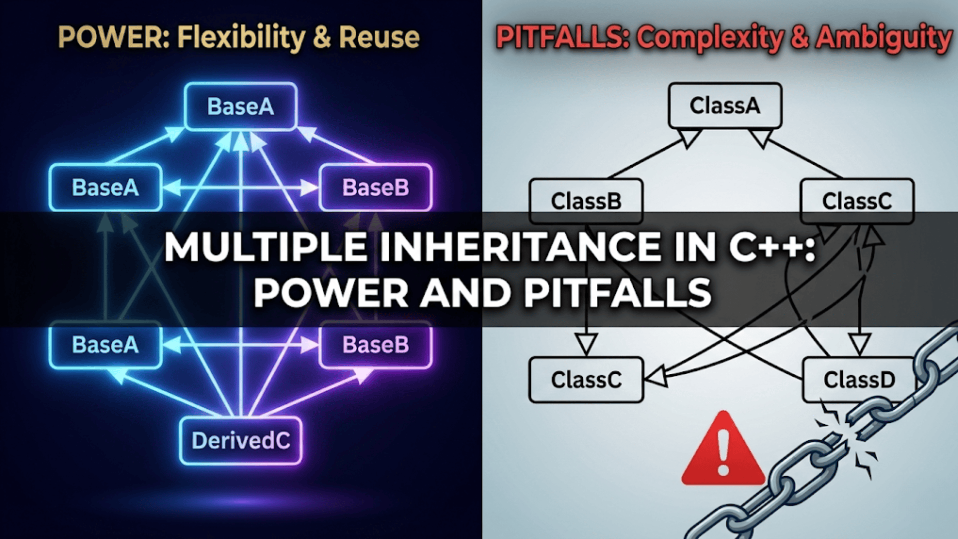 Multiple Inheritance in C++: Power and Pitfalls