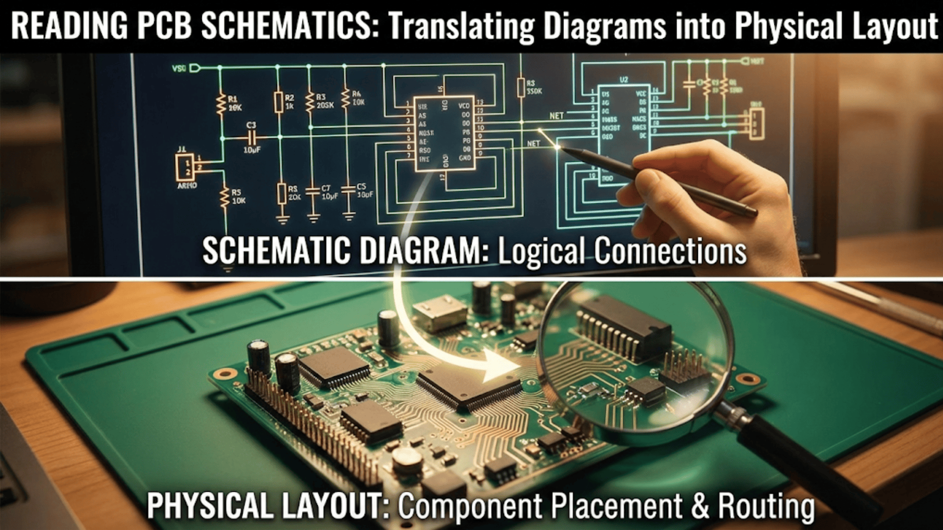 Reading PCB Schematics: Translating Diagrams into Physical Layout