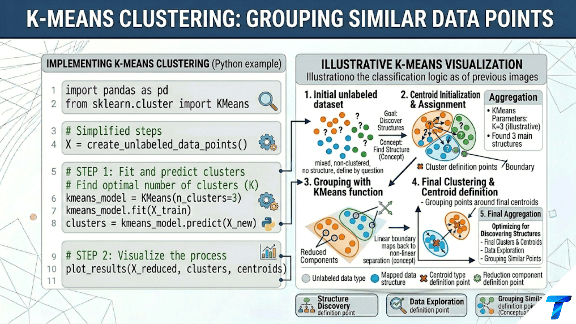 K-Means Clustering: Grouping Similar Data Points