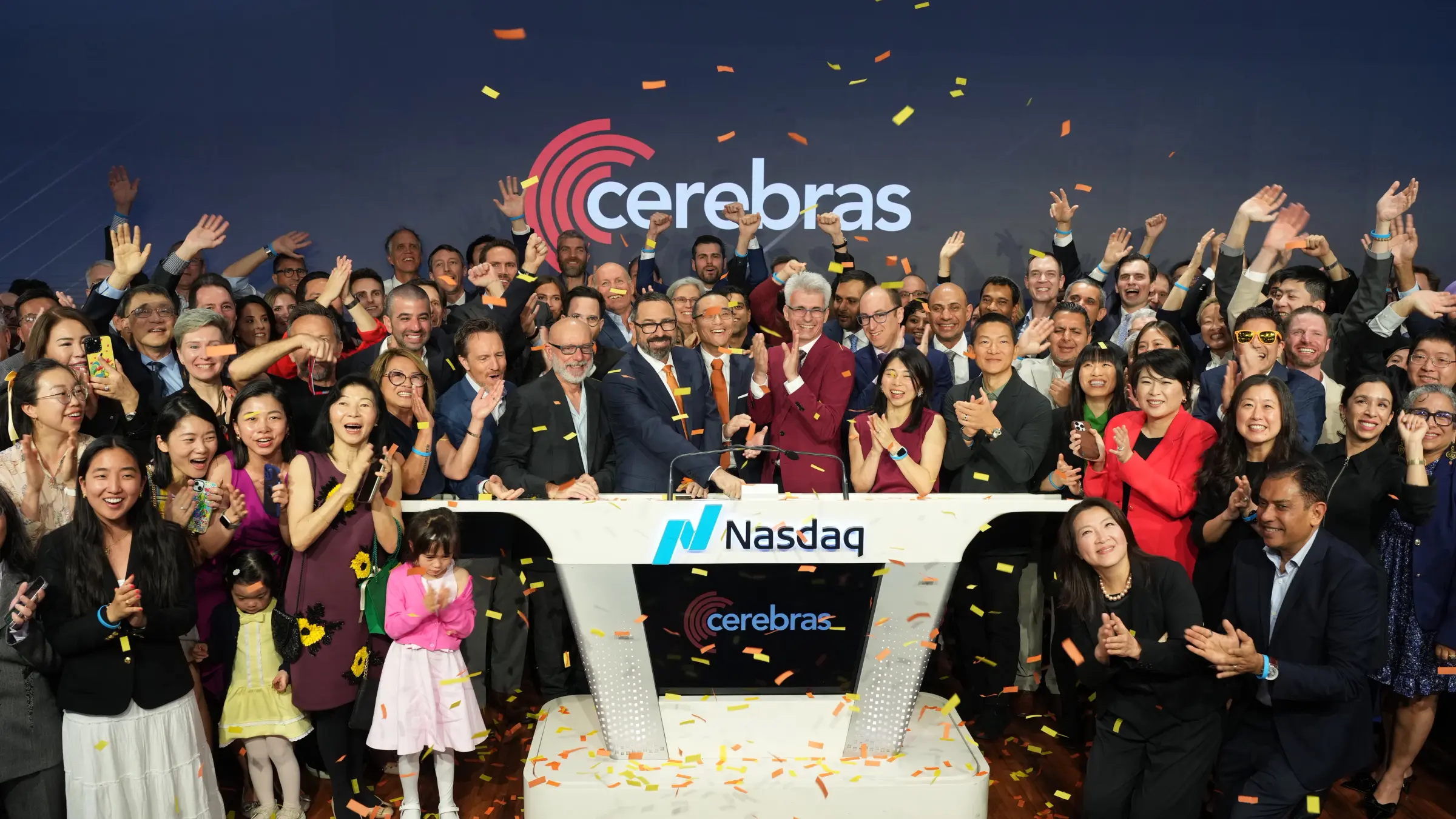 Cerebras Surges 68% in Blockbuster Nasdaq Debut, Valuing AI Chipmaker at $95 Billion