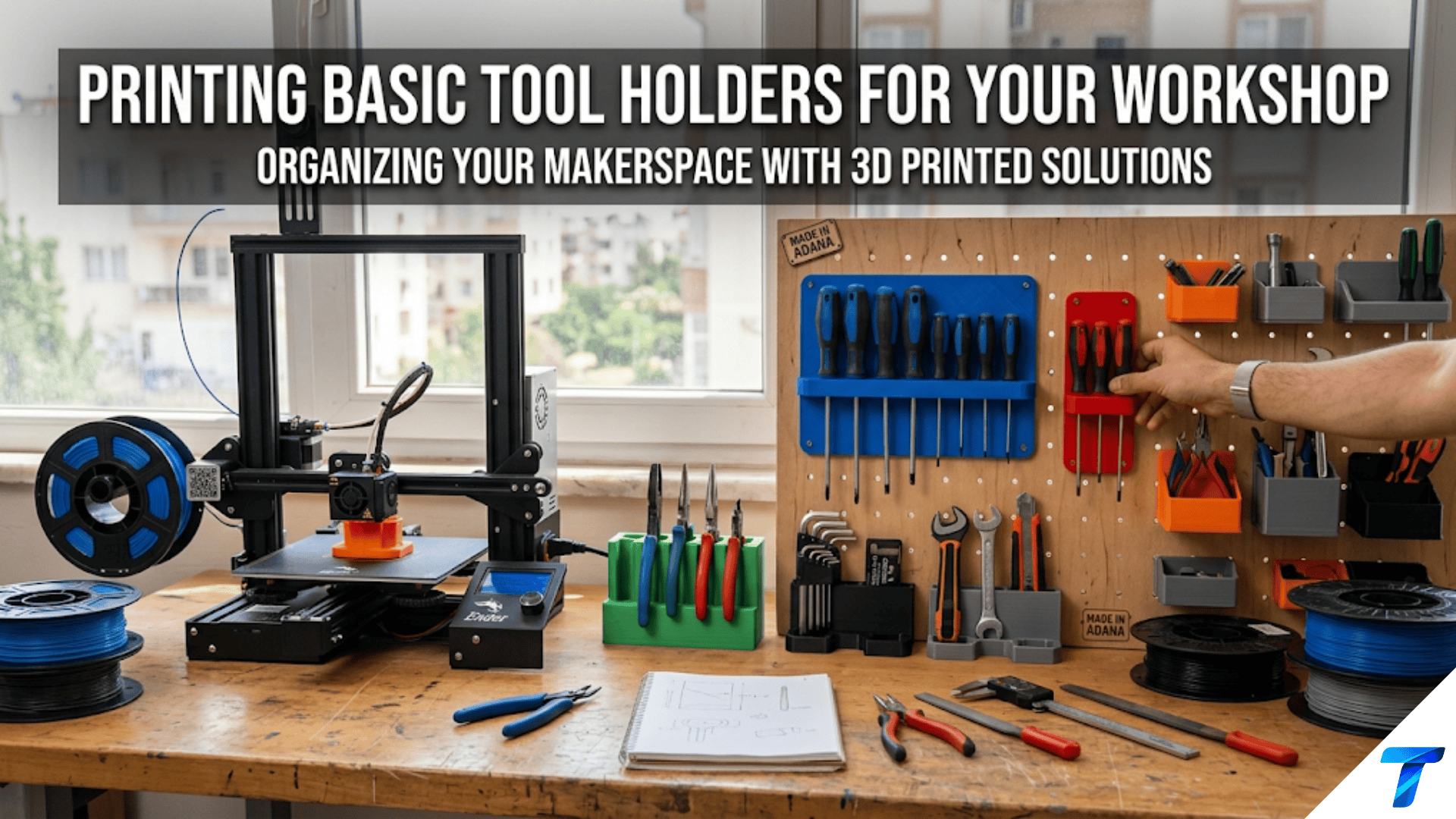 Printing Basic Tool Holders for Your Workshop
