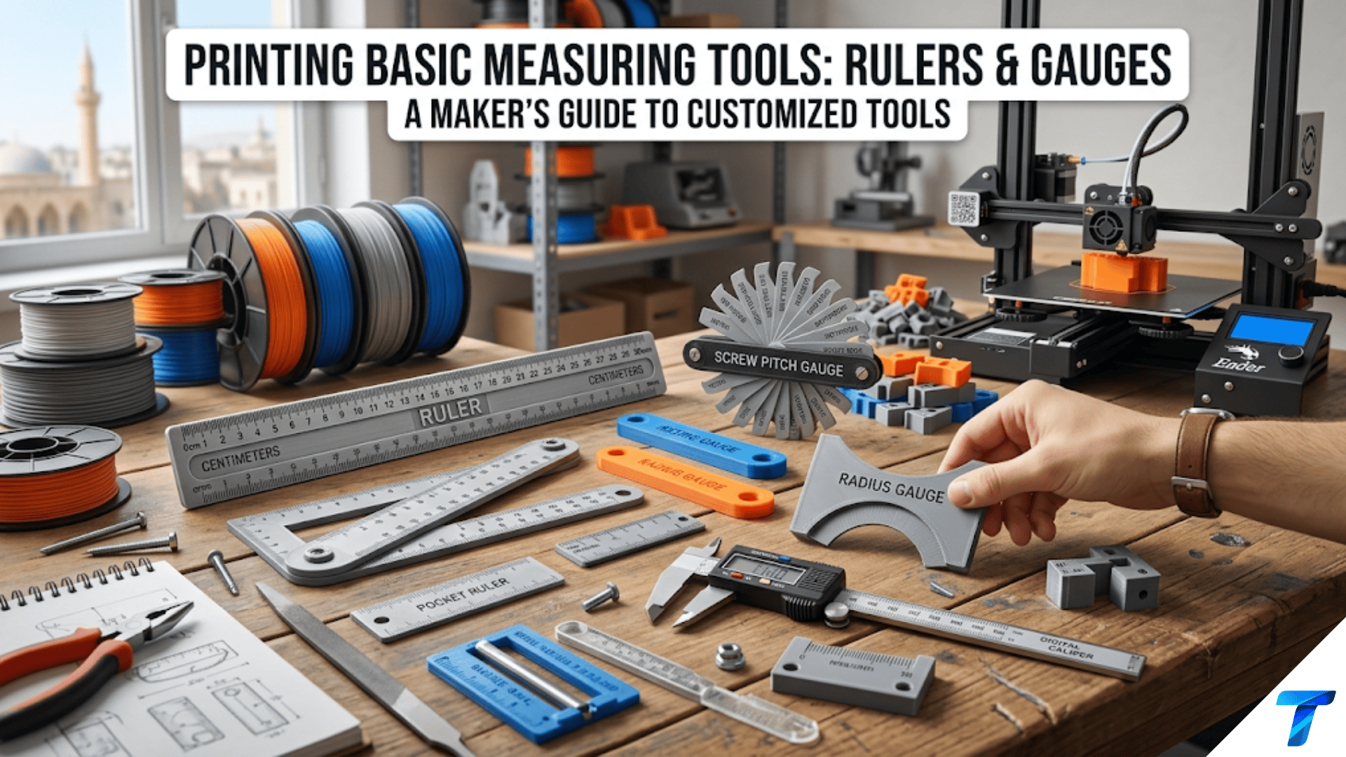Printing Basic Measuring Tools: Rulers and Gauges