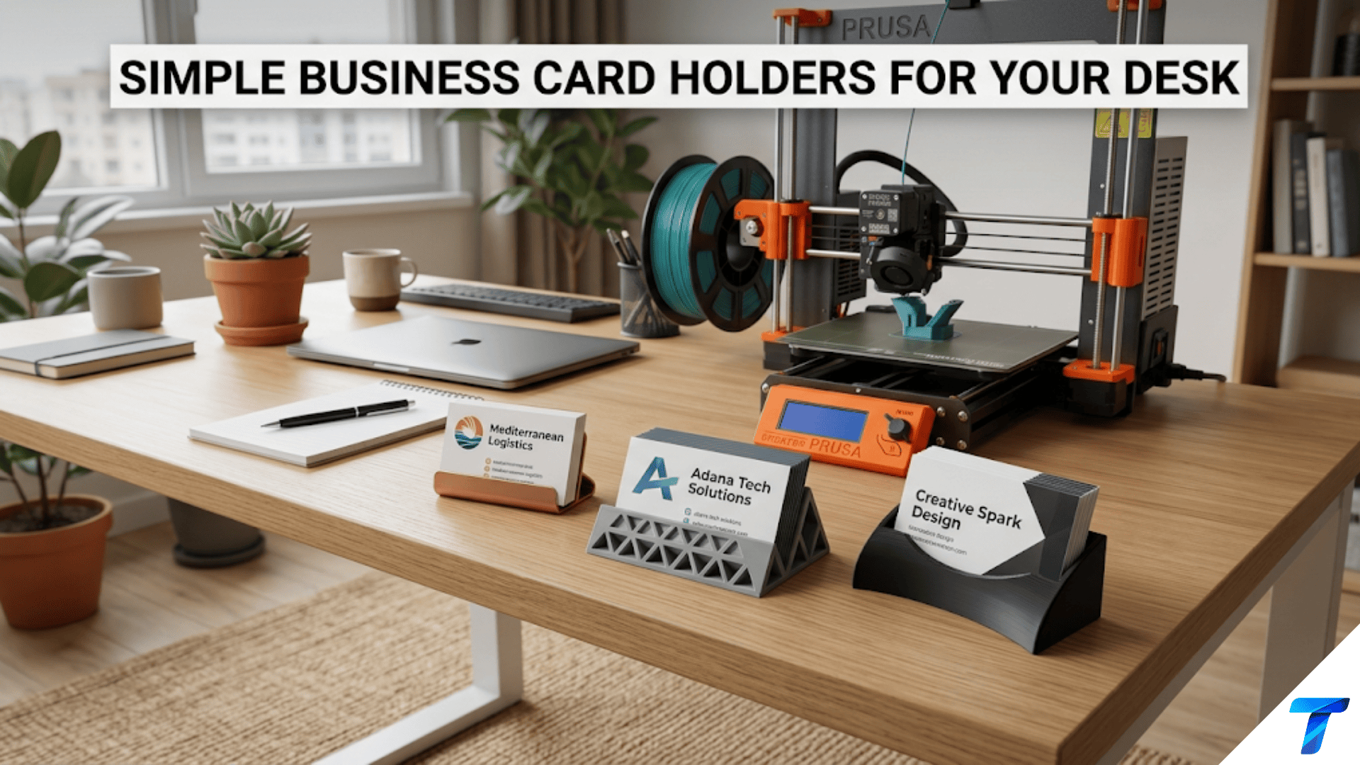 Simple Business Card Holders for Your Desk
