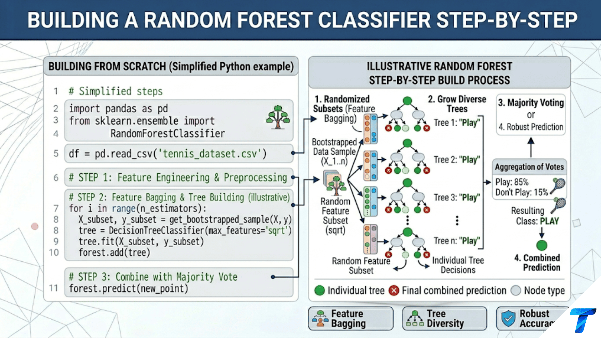 Building a Random Forest Classifier Step-by-Step